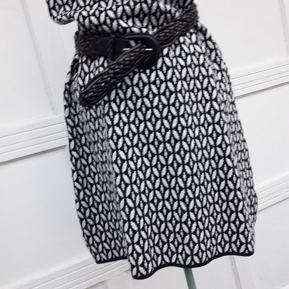 Sweater Dress Long Tank Top Knit Sweater Print - Picture 15 of 16